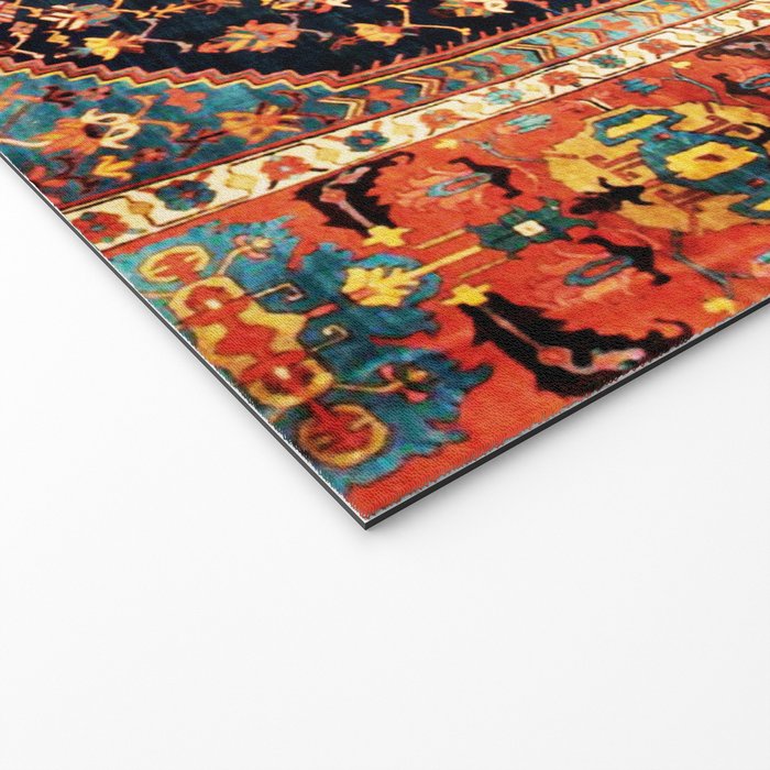 Bakshaish Antique Persian Carpet Print Welcome Mat Gallery Image 2