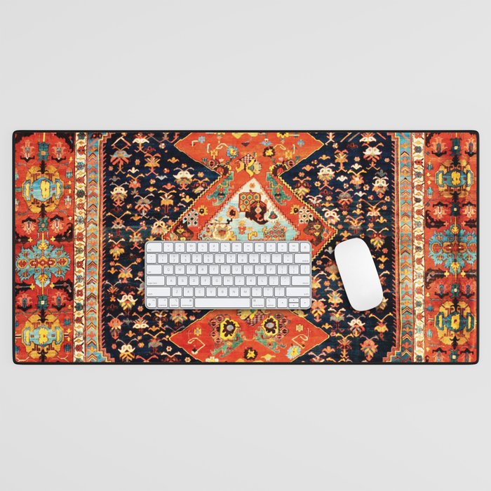 Bakshaish Antique Persian Carpet Print Desk Mat Gallery Image 1