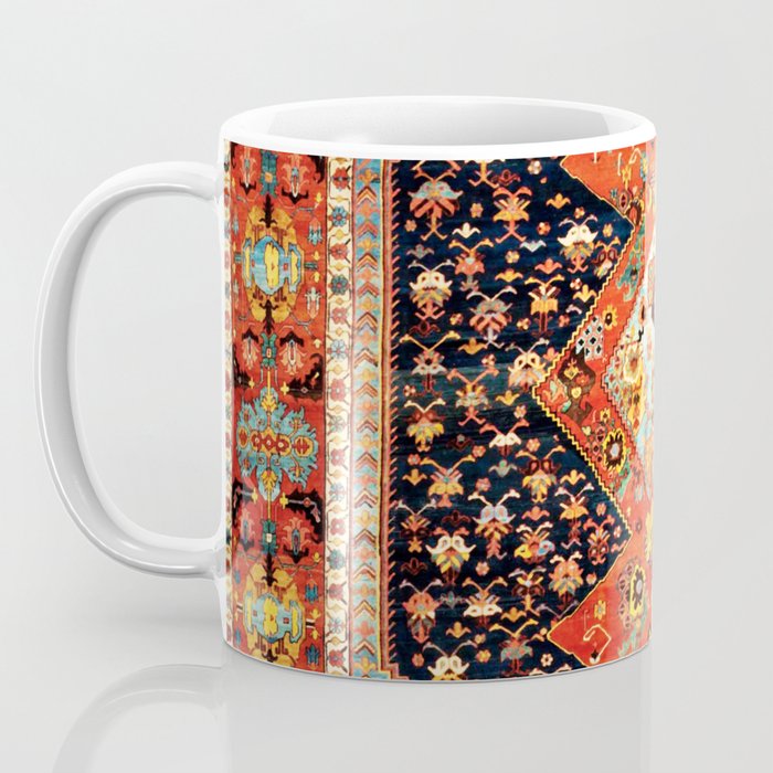 Bakshaish Antique Persian Carpet Print Coffee Mug Gallery Image 3