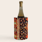 Bakshaish Antique Persian Carpet Print Wine Chiller Gallery Image 2