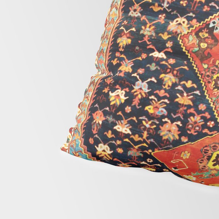 Bakshaish Antique Persian Carpet Print Pillow Sham Gallery Image 4