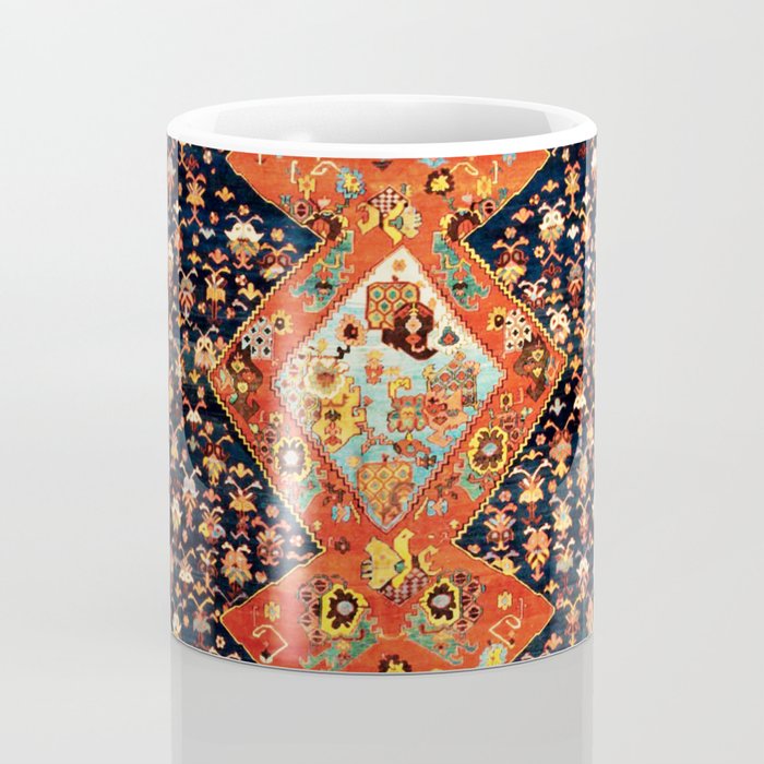 Bakshaish Antique Persian Carpet Print Coffee Mug Gallery Image 4