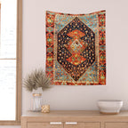Bakshaish Antique Persian Carpet Print Wall Tapestry Gallery Image 2