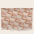 Cuboid Geometric Abstract Shapes Pattern IX Wall Hanging Gallery Image 1
