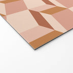 Cuboid Geometric Abstract Shapes Pattern IX Welcome Mat Gallery Image 2