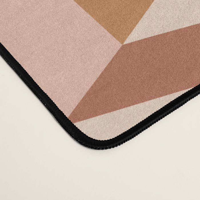 Cuboid Geometric Abstract Shapes Pattern IX Desk Mat Gallery Image 4
