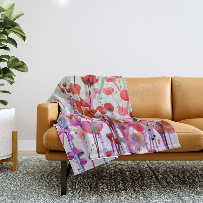 nouvelle vie Throw Blanket Gallery Image 1