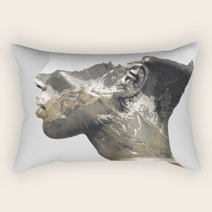 Portrait (Nature) Rectangular Pillow Gallery Image 1