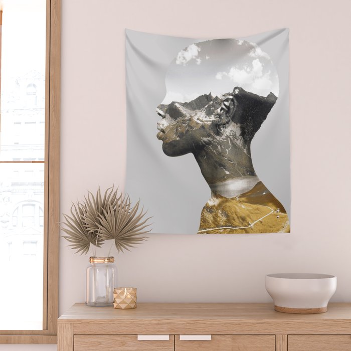 Portrait (Nature) Wall Tapestry Gallery Image 2