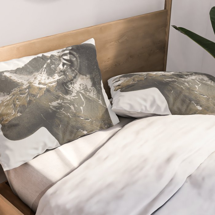 Portrait (Nature) Pillow Sham Gallery Image 2