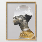 Portrait (Nature) Serving Tray Gallery Image 1