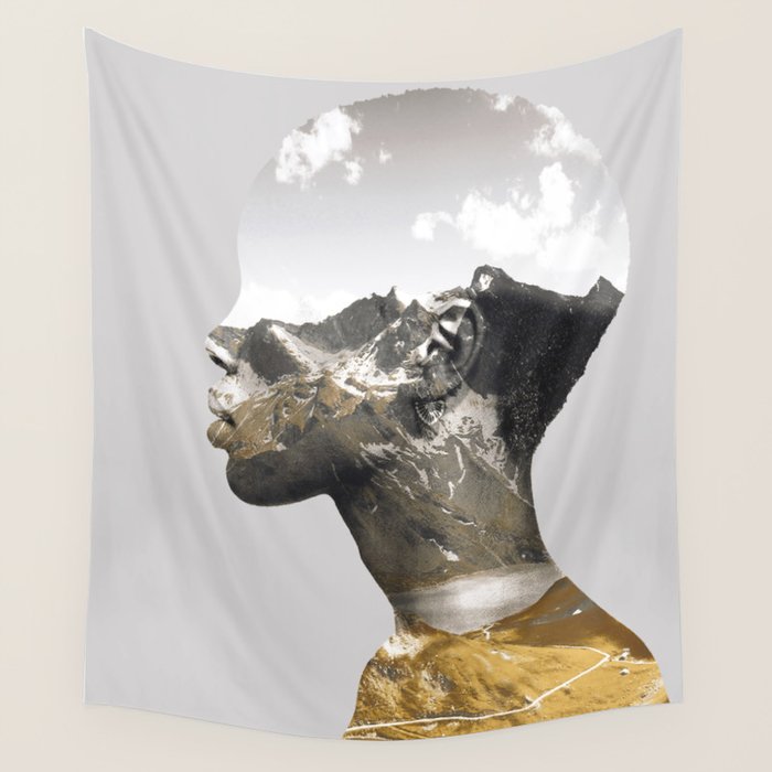 Portrait (Nature) Wall Tapestry Gallery Image 1