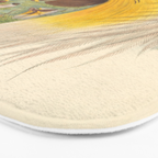 Birds-of-paradise (Paradisea Papuana) by John Gould, 1875-1888 (benefitting the Nature Conservancy) Bath Mat Gallery Image 3
