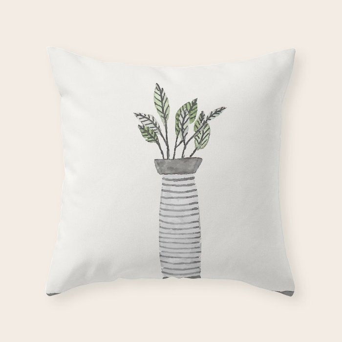 Vase 3 Throw Pillow Gallery Image 6
