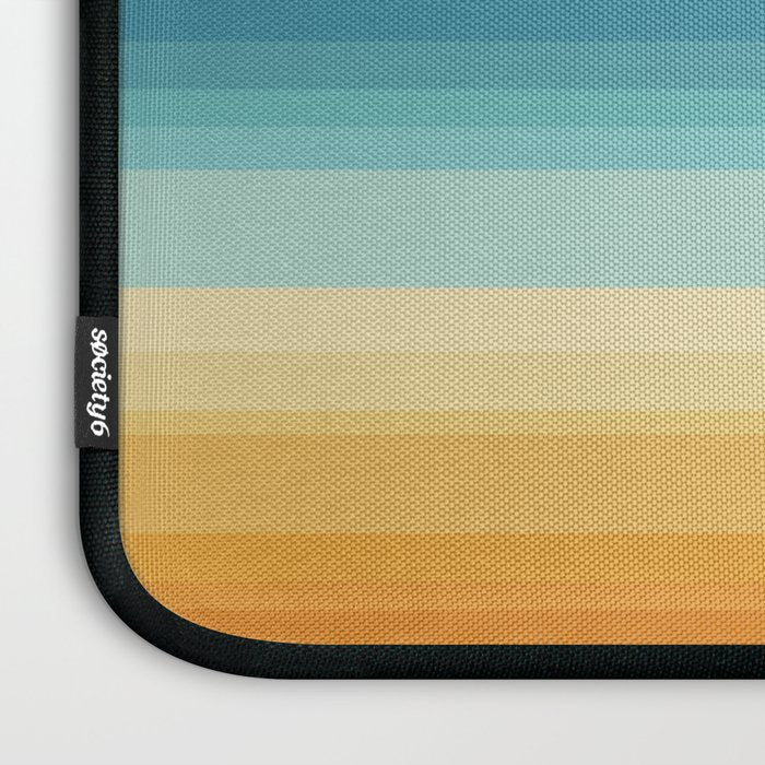 Classic Stripes XVI - Ombre Rainbow Laptop Sleeve Gallery Image 3