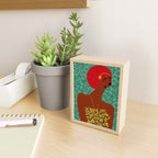 Portrait Of A Tropical Girl Mini Art Print Gallery Image 2