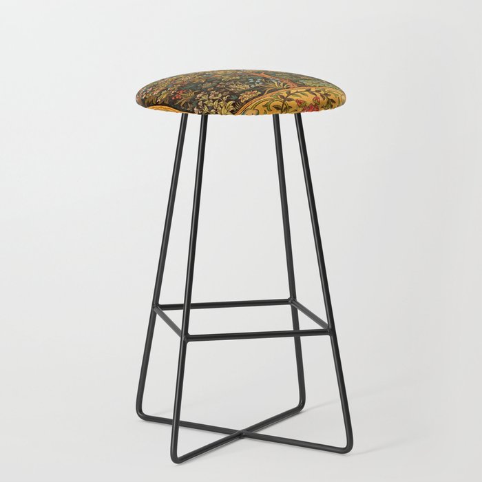 William Morris Tree Of Life,No, 02. Stool Gallery Image 1