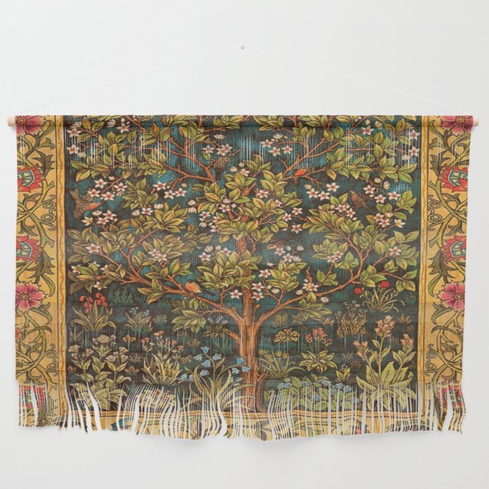 William Morris Tree Of Life,No, 02. Wall Hanging Gallery Image 1
