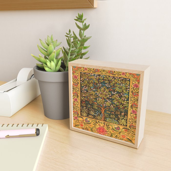 William Morris Tree Of Life,No, 02. Mini Art Print Gallery Image 2