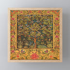 William Morris Tree Of Life,No, 02. Mini Art Print Gallery Image 1