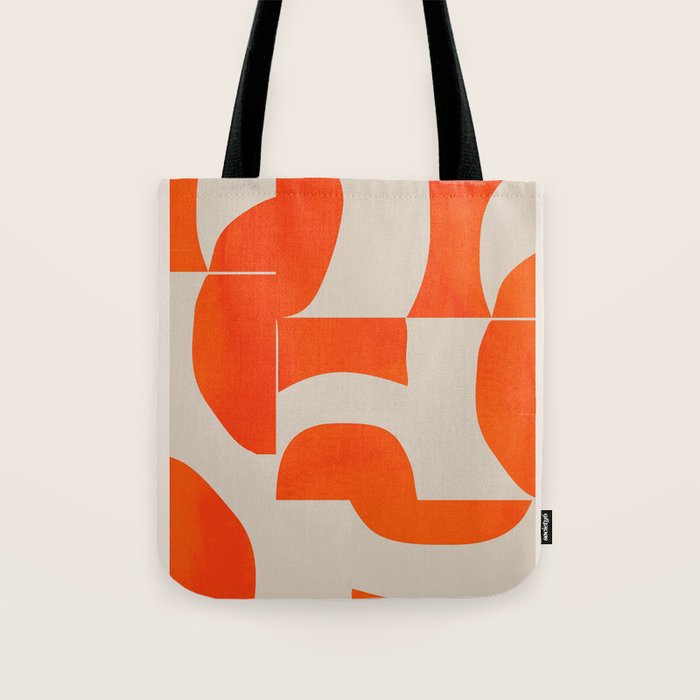 Minimal Geometric Shapes 225 Tote Bag Gallery Image 1