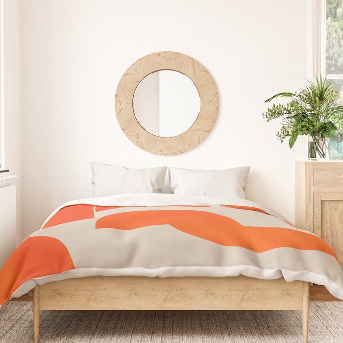 Minimal Geometric Shapes 225 Duvet Cover Gallery Image 3