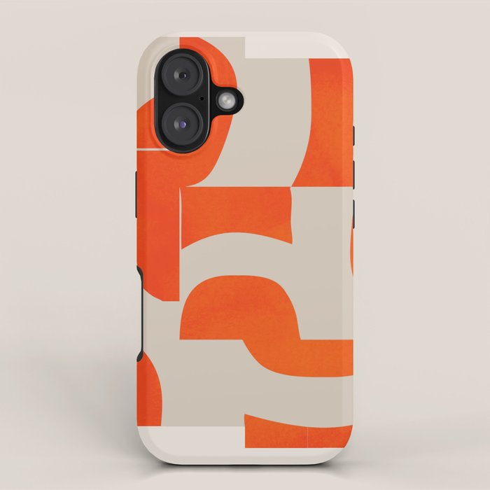 Minimal Geometric Shapes 225 iPhone Case Gallery Image 1