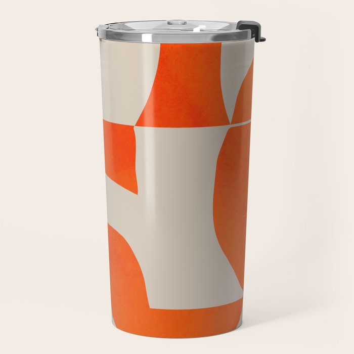 Minimal Geometric Shapes 225 Travel Mug Gallery Image 2