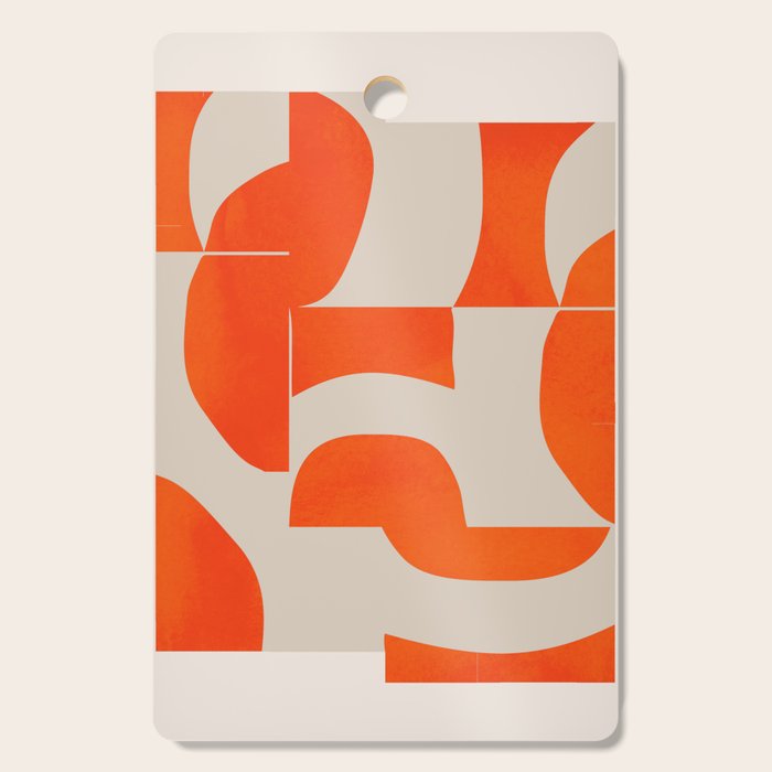 Minimal Geometric Shapes 225 Cutting Board Gallery Image 1