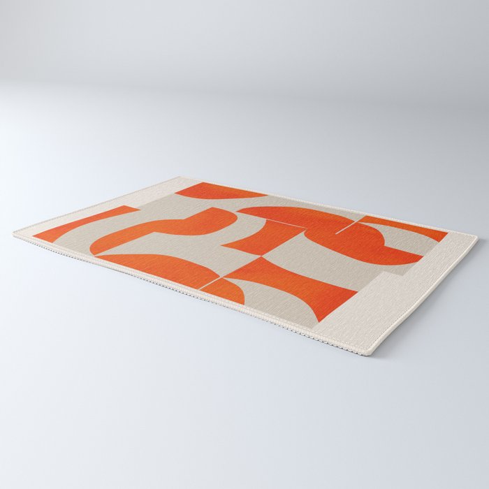 Minimal Geometric Shapes 225 Rug Gallery Image 3