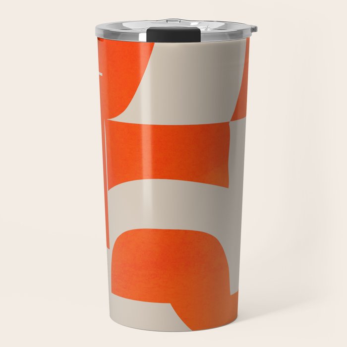 Minimal Geometric Shapes 225 Travel Mug Gallery Image 1