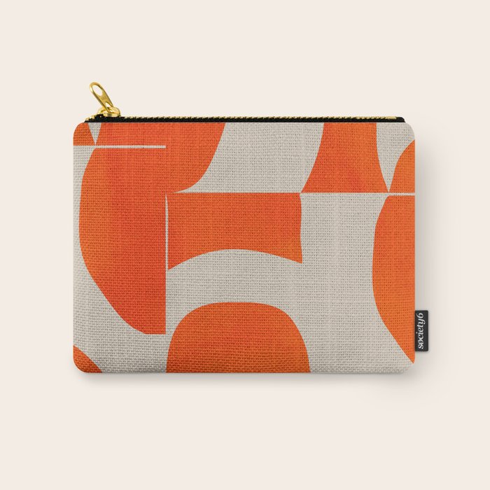 Minimal Geometric Shapes 225 Carry All Pouch Gallery Image 1