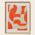 Minimal Geometric Shapes 225 Serving Tray Gallery Image 1