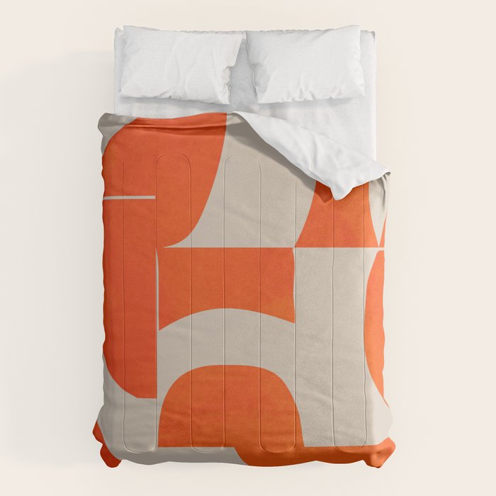 Minimal Geometric Shapes 225 Comforter Gallery Image 6