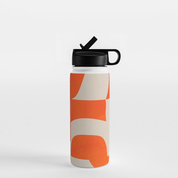 Minimal Geometric Shapes 225 Water Bottle Gallery Image 1