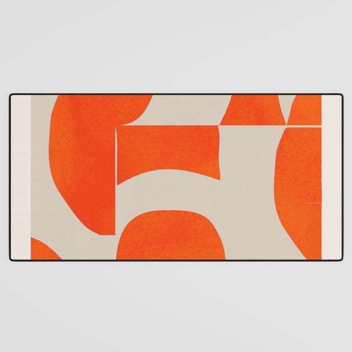 Minimal Geometric Shapes 225 Desk Mat Gallery Image 3
