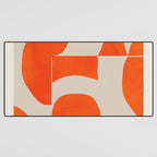 Minimal Geometric Shapes 225 Desk Mat Gallery Image 3