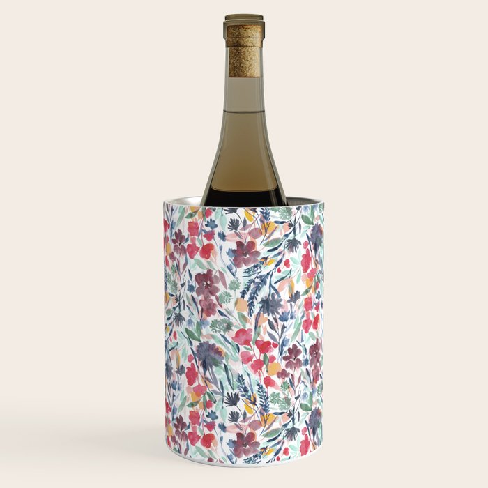 Upside Floral Deep Wine Chiller Gallery Image 2