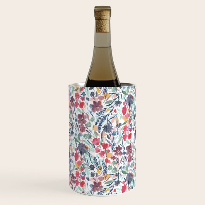 Upside Floral Deep Wine Chiller Gallery Image 3