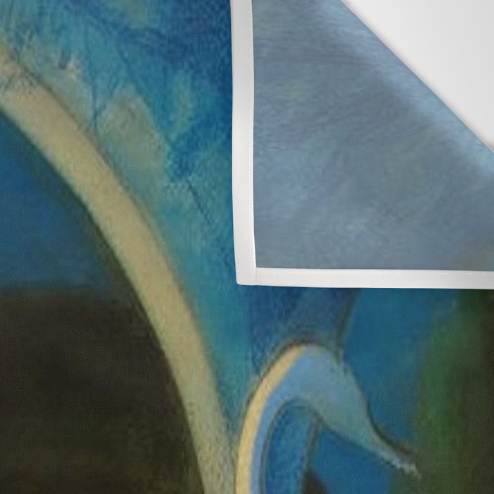Swans (Night) Central Park, Gapstow Bridge New York by Joseph Stella Wall Tapestry Gallery Image 3