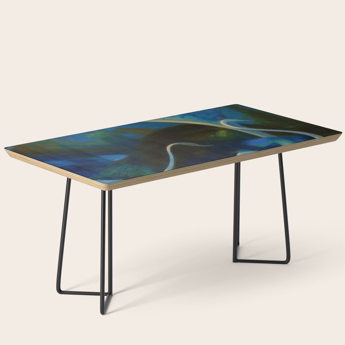 Swans (Night) Central Park, Gapstow Bridge New York by Joseph Stella Coffee Table Gallery Image 1