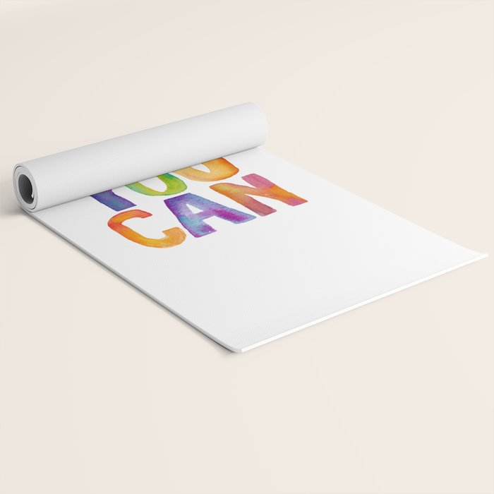 Yes You Can Yoga Mat Gallery Image 2