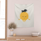 Good Meowâing 8 soulmate sun meditation  Wall Tapestry Gallery Image 2