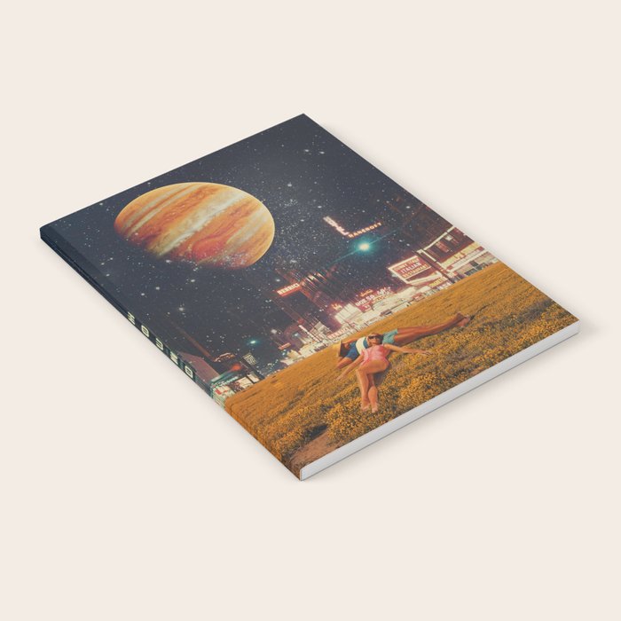 a postcard from year 2349 Notebook Gallery Image 1