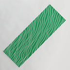 Strokes 04: Rain Forest Green Edition Yoga Mat Gallery Image 1