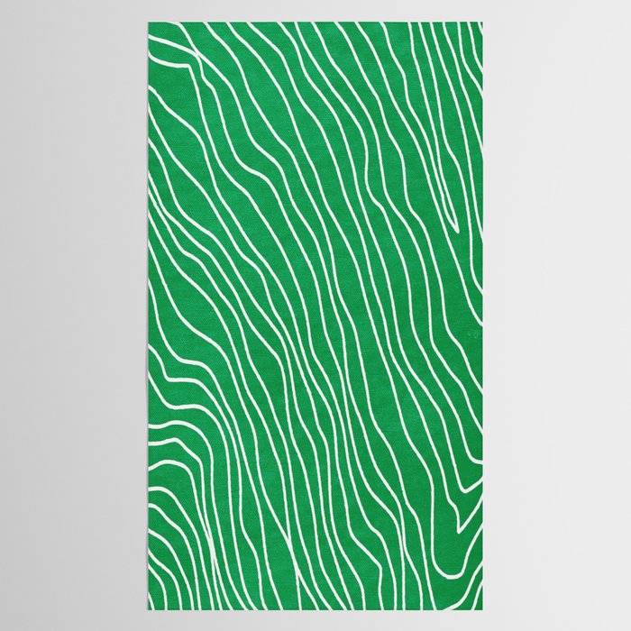 Strokes 04: Rain Forest Green Edition Tablecloth Gallery Image 2