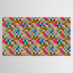 Colorful Checkerboard Tablecloth Gallery Image 2