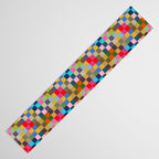 Colorful Checkerboard Table Runner Gallery Image 3