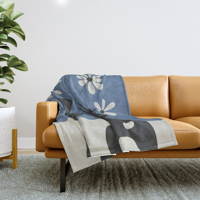 Minimalist Atmosphere 3 Throw Blanket Gallery Image 1