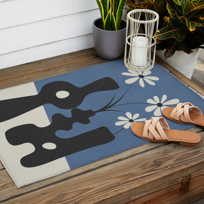 Minimalist Atmosphere 3 Outdoor Rug Gallery Image 2
